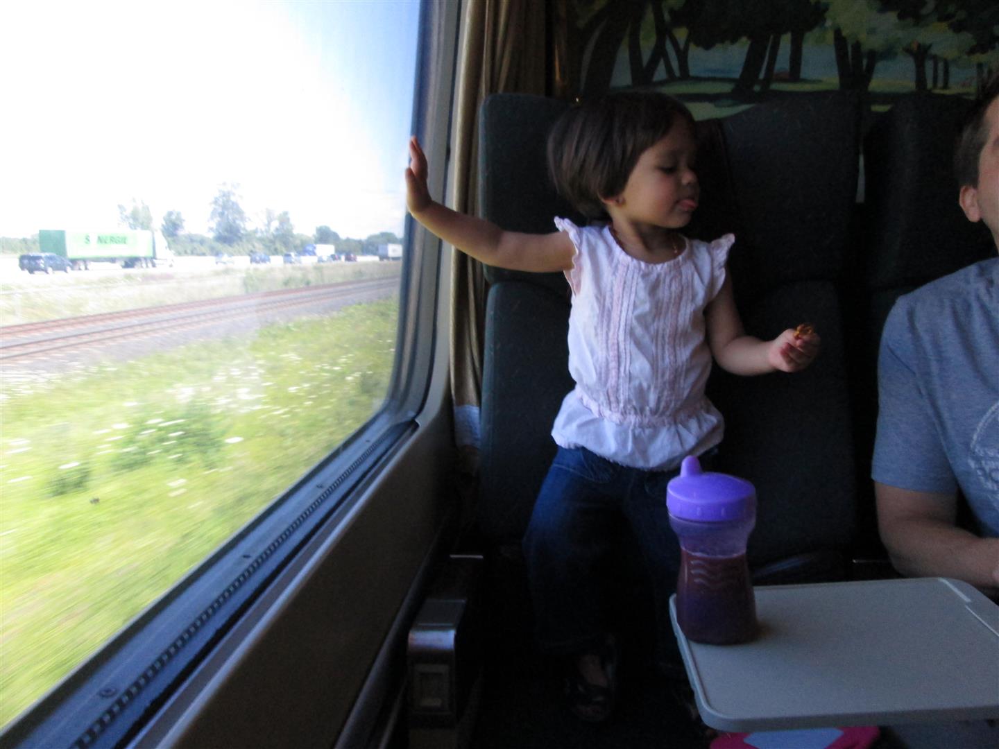 via rail travelling with baby