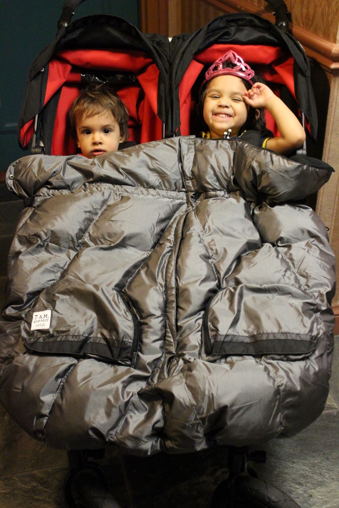 A.M. Enfant Duo Double Stroller Blanket 